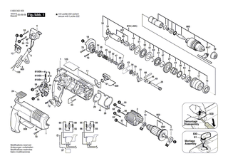 BOSCH Blechschraube DIN 7981-ST3,9x25-C-Z | Ersatzteile für GSF 100 A, GWS 14-125 C - 2912401022
