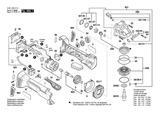 BOSCH Gewindefurchschraube M4x16 | Ersatzteile f�r GBR 14 C, GFF 22 A - 2914491410