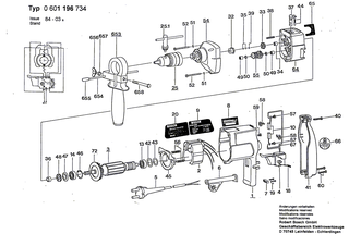 BOSCH Kombi-Schraube DIN7985-M3x6-Z1-4.8 | Ersatzteile f�r Winkelbohrmaschine, Bohrmaschine - 2914501011