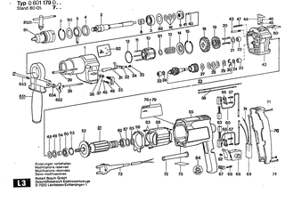 BOSCH Kombi-Schraube DIN7985-M3x6-Z1-4.8 | Ersatzteile f�r Winkelbohrmaschine, Bohrmaschine - 2914501011