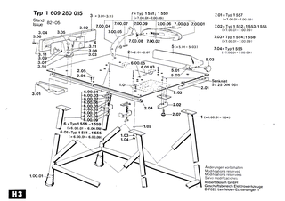 BOSCH Sechskantmutter DIN 934-M6-8-A | Ersatzteile f�r SHO 280, AKE 30 B - 2915011007