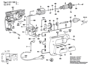 BOSCH Sechskantmutter DIN 934-M6-8-A | Ersatzteile f�r SHO 280, AKE 30 B - 2915011007