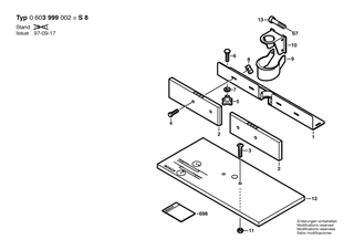 BOSCH Sechskantmutter DIN 934-M8-8-A | Ersatzteile f�r SHO 280, GSM 175 - 2915011009