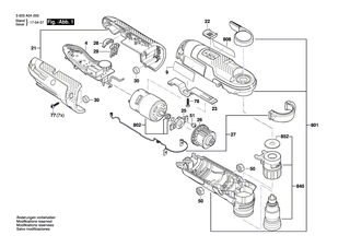 BOSCH Sechskantmutter DIN 934-M8-8-A | Ersatzteile f�r SHO 280, GSM 175 - 2915011009