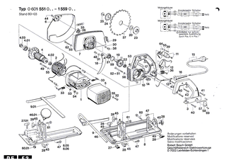 BOSCH Federscheibe DIN 137-A 4-ST | Ersatzteile f�r GDB 1600 DE, GDB 1600 WE - 2916060005