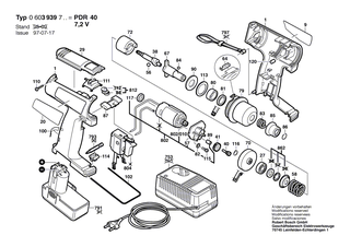 BOSCH F�cherscheibe DIN 6798-A3,2-FST | Ersatzteile f�r GDR 50, Winkelschrauber - 2916070005