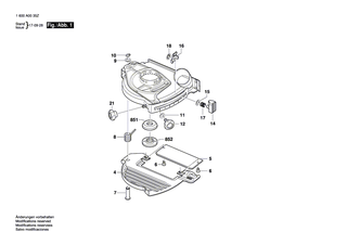 BOSCH Sicherungsring DIN471-8 | Ersatzteile f�r GSS 140 A, 7402 - 2916649005