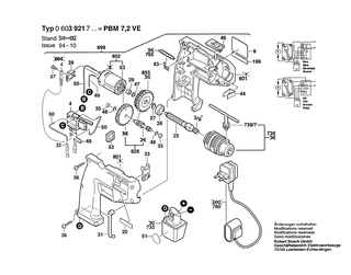 BOSCH Sicherungsring DIN 471-10x1MM-FSt | Ersatzteile f�r SHO 160, SHO 280 - 2916650001