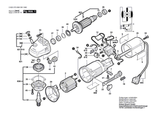 BOSCH Sicherungsring DIN 472-25x1,2MM | Ersatzteile f�r GWS 9-125 CS, GWS 9-125 CM - 2916660009