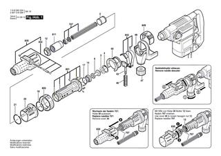 BOSCH Sicherungsring 40x1,75 MM, DIN 472 | Ersatzteile f�r GNA 3,2, USH 10 - 2916660018