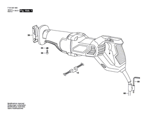 BOSCH Federring DIN 127-B 5 | Ersatzteile f�r GSA 900 PE, GSA 1100 PE - 2916683006