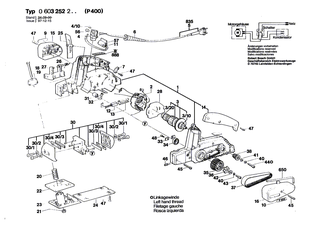 BOSCH Vorlegscheibe DIN 126-9-A2 | Ersatzteile f�r Handhobel, GMF 1400 CE - 2918660004