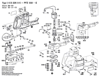 BOSCH Unterlegscheibe | Ersatzteile f�r GSA 800 PE, PFZ 550 - 3600100002