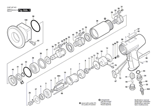 BOSCH Anschlagscheibe | Ersatzteile f�r Winkelschrauber, GR.55 - 3600100006