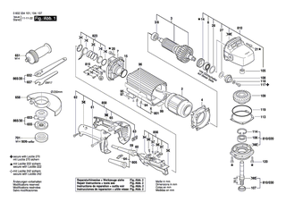BOSCH Abdichtscheibe | Ersatzteile f�r Geradschleifer, Hf-Geradschleifer - 3600100048