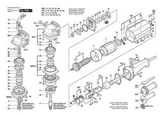 BOSCH Ausgleichscheibe | Ersatzteile f�r Winkelschleifer, Hf-Winkelschleifer - 3600100076