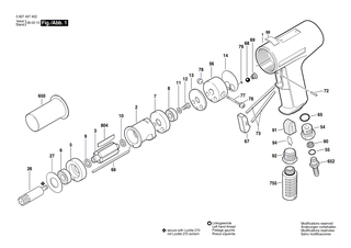 BOSCH Anschlagscheibe | Ersatzteile f�r Winkelschrauber, GR.55 - 3600101004