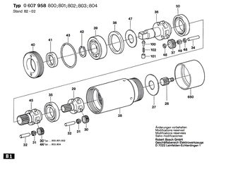BOSCH Distanzring | Ersatzteile f�r Winkelschrauber, GR.55 - 3600101012