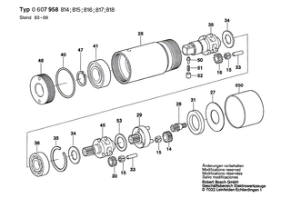BOSCH Anlaufscheibe | Ersatzteile f�r 370 WATT-SERIE, Winkelschrauber - 3600101024