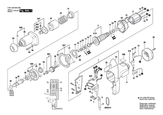 BOSCH Distanzring | Ersatzteile f�r GSR 1436.7, GDS 18-E - 3600113007