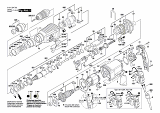 BOSCH Schlagbolzen | Ersatzteile für GBH 2-26 DFR | 1617000V43