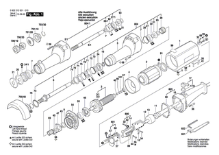 BOSCH Ausgleichscheibe | Ersatzteile f�r Hf-Geradschleifer, Geradschleifer - 3600150019