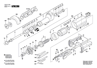 BOSCH Distanzring | Ersatzteile f�r Hf-Geradschleifer, Geradschleifer - 3600200021