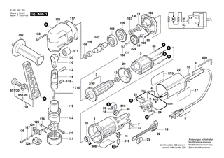 BOSCH Filzring | Ersatzteile für GNA 3,5 - 3600200041