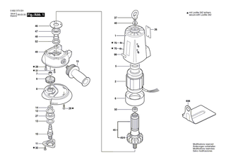 BOSCH Filzring | Ersatzteile f�r Hf-Winkelschleifer, Flachkopfwinkelschleifer - 3600205002