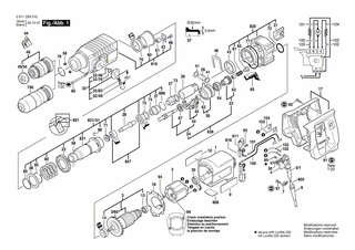 BOSCH Typschild | Ersatzteile für 11224 VSRC | 160111A3H5