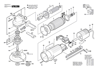 BOSCH Luftleitring | Ersatzteile f�r Winkelschleifer, Hf-Winkelschleifer - 3600209010