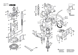 BOSCH Anzeigering | Ersatzteile f�r GOF 900, GOF 900 CE - 3600209500