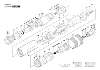 BOSCH O-Ring 1,8x1,2 MM | Ersatzteile f�r 180 WATT-SERIE, 250 WATT-SERIE - 3600210105
