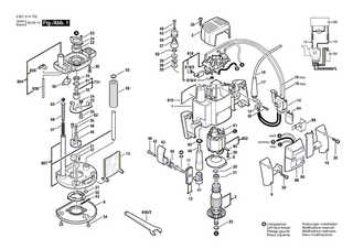 BOSCH Verriegelungsbuchse | Ersatzteile für GOF 1200 A, GOF 1300 ACE - 3600240500