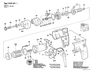 BOSCH Distanzbuchse | Ersatzteile f�r GR.55, GR.57 - 3600300016