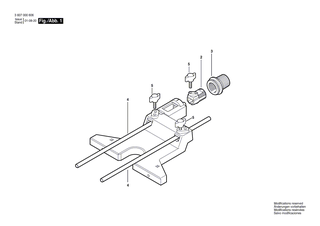 BOSCH Stellknopf | Ersatzteile f�r GOF 1600 A, GOF 1700 ACE - 3600360508