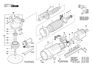 BOSCH Schalterabdeckung | Ersatzteile f�r Winkelschleifer, Hf-Winkelschleifer - 3600508035