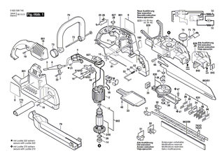 BOSCH Bet�tigungselement | Ersatzteile f�r GFZ 14-35 A, GFZ 16-35 AC - 3600522002