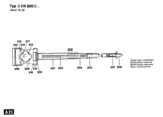 BOSCH Zylinderschraube DIN 84-AM4x15-8.8 | Ersatzteile für Gw-Schlaghammer | 2910021125