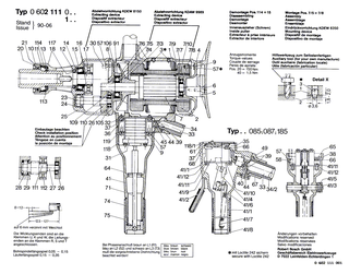 BOSCH Zylinderrollenlager I-82 006 M DIN 5412 | Ersatzteile f�r Geradschleifer, GR.106 - 3600905110