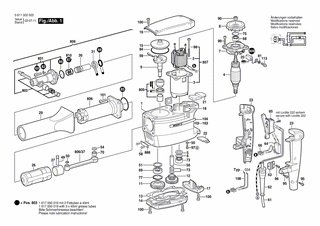 BOSCH Sechskantmutter DIN 985-M8-8 | Ersatzteile für Gw-Schlaghammer | 2915061005