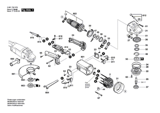 BOSCH Rillenkugellager | Ersatzteile f�r GWS 18-180, GWS 19-180 - 3600905134