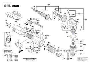 BOSCH Distanzrohr | Ersatzteile f�r GNF 35 CA, GBR 14 CA - 3600913010