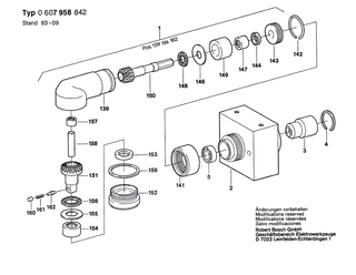BOSCH Axialzylinderrollenlager | Ersatzteile f�r IASR 9,6-12V, Akku-Schrauber - 3600929003