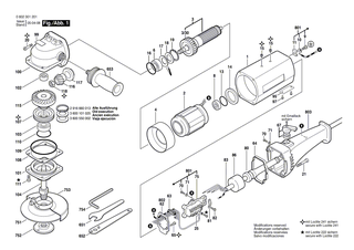 BOSCH Typschild | Ersatzteile f�r GR.65, Hf-Bohrmaschine - 3601106053