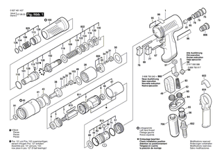 BOSCH Firmenschild | Ersatzteile f�r 400 WATT-SERIE, DBH 740 R - 3601110038