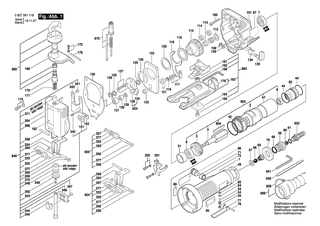 BOSCH Firmenschild | Ersatzteile f�r 400 WATT-SERIE, Pw-Schlagschrauber-Ind - 3601110039