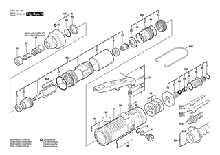 BOSCH Firmenschild | Ersatzteile f�r 400 WATT-SERIE, Pw-Schlagschrauber-Ind - 3601110039