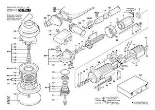 BOSCH Firmenschild | Ersatzteile f�r Winkelschleifer, Hf-Winkelschleifer - 3601110246