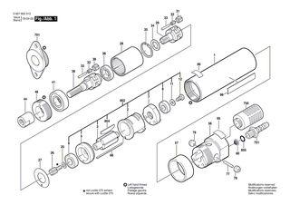 BOSCH Firmenschild | Ersatzteile f�r 550 WATT-SERIE, 370 WATT-SERIE - 3601110331